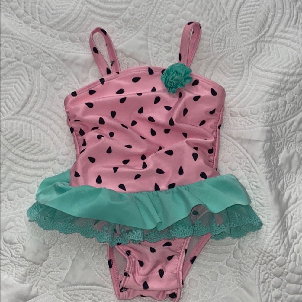 Baby Girl Watermelon One Piece Swimsuit